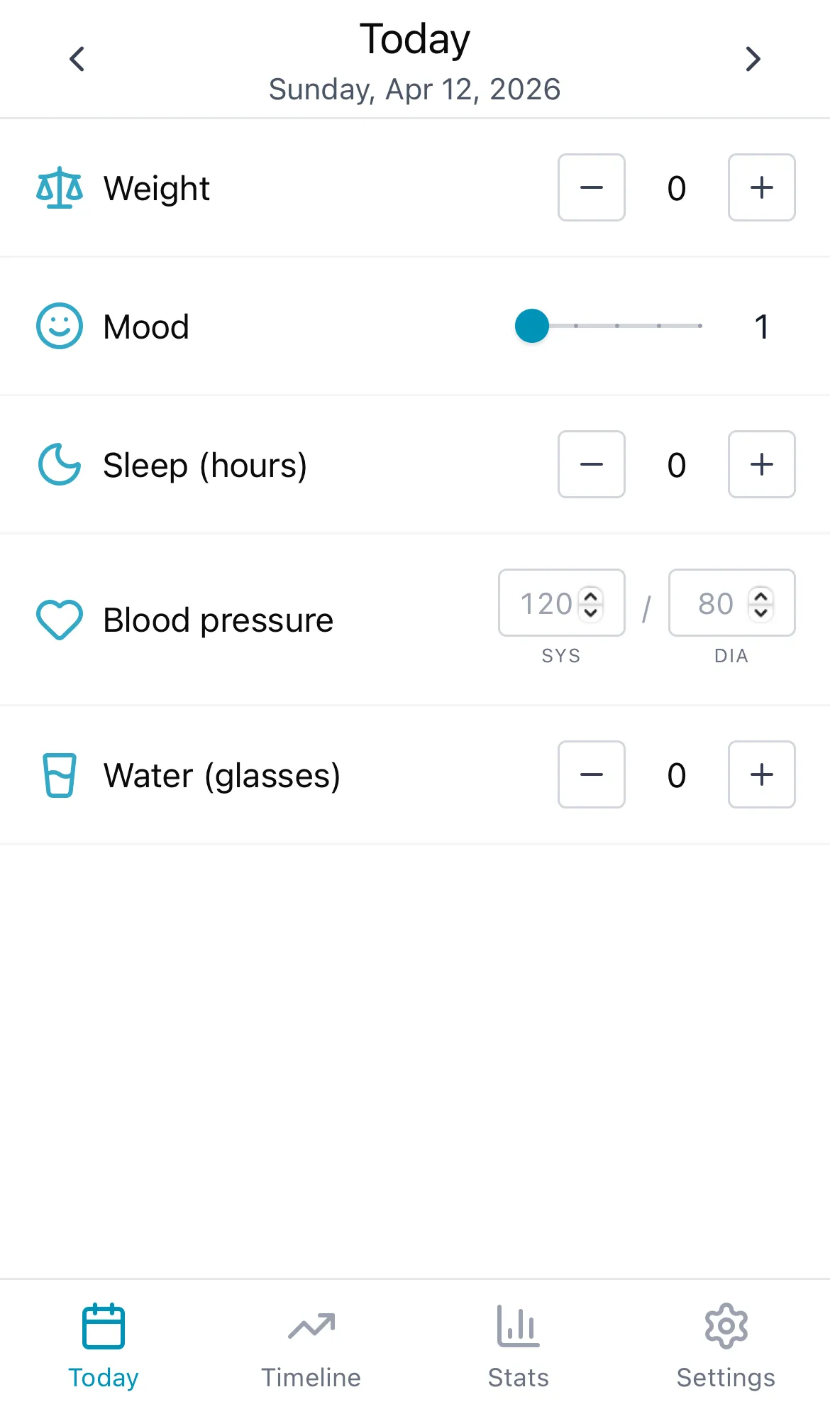 Loggr app screenshot